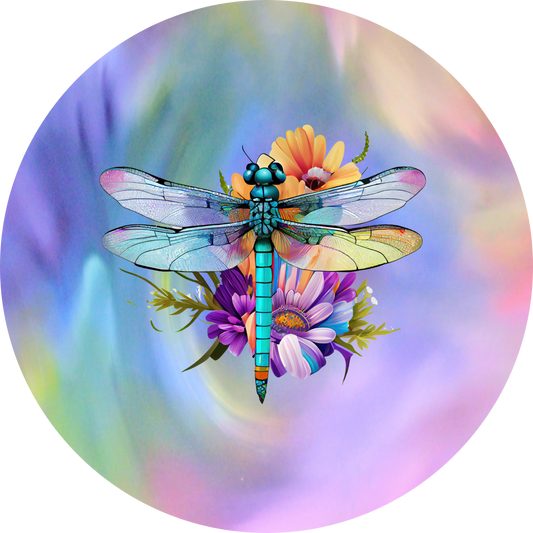 Blue Dragonfly 10" Wind Spinner