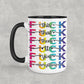 Fuck It 15oz Coffee Mug w Black Trim