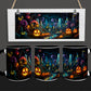 Whimsical Halloween 15oz Coffee Mug w Black Trim