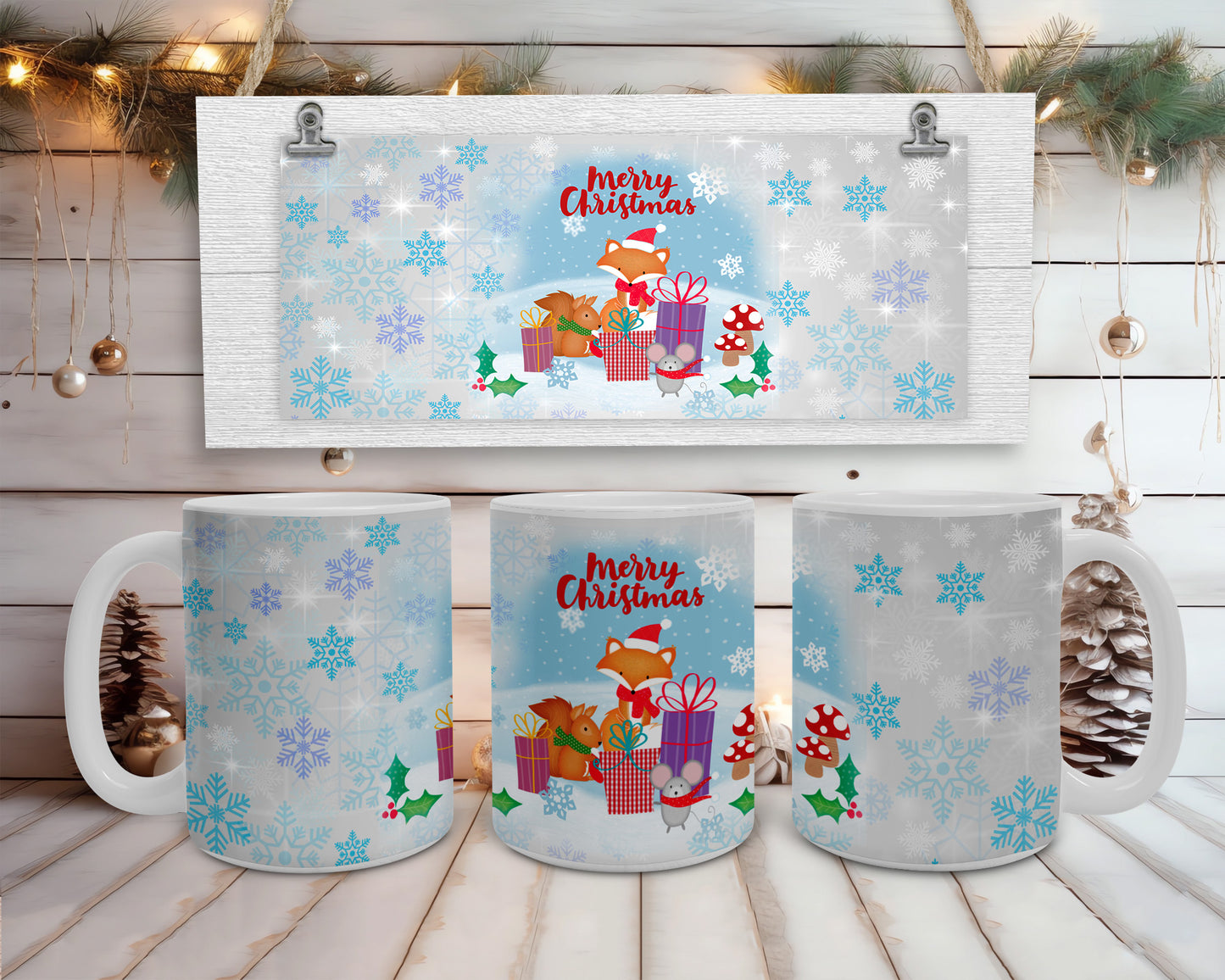 Christmas Critters Coffee Mug