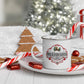 Milk For Santa - 12oz Enamel Coffee Cup