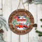 Farm Fresh Christmas - 10" Round Door Hanger