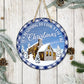 Looks Like Christmas - 10" Round Door Hanger