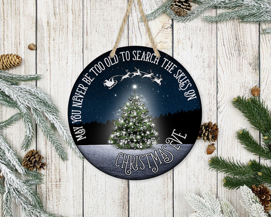 Search The Skies - 10" Round Door Hanger