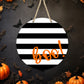Boo 1 - 10" Round Door Hanger