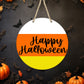 Happy Halloween 1 - 10" Round Door Hanger