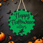 Happy Halloween Witches - 10" Round Door Hanger