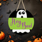Hey Boo 1 - 10" Round Door Hanger