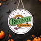 Salem Witch Broom Co. - 10" Round Door Hanger
