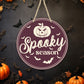 Spooky Season - 10" Round Door Hanger