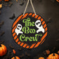 The Boo Crew - 10" Round Door Hanger