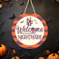 Welcome To Your Nightmare - 10" Round Door Hanger