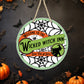 Wicked Witch Inn - 10" Round Door Hanger