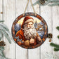 Vintage Christmas #1 - 10" Round Door Hanger