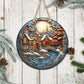 Vintage Christmas #2 - 10" Round Door Hanger