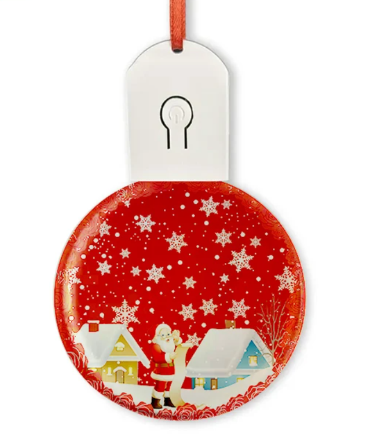 3" Acrylic LED Ornament - Custom Image