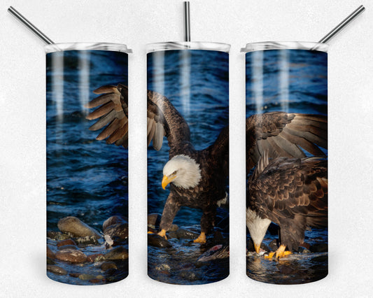 Eagle's Wings 20oz Skinny Tumbler