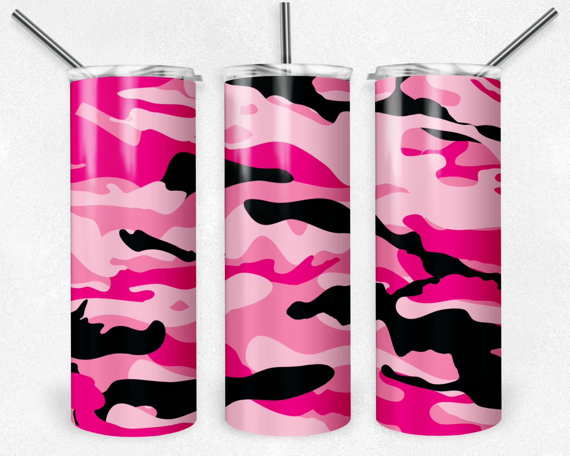 Pink Camo Tumbler