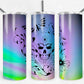Kevin Lefebvre Sugar Skulls 1 20oz Skinny Tumbler