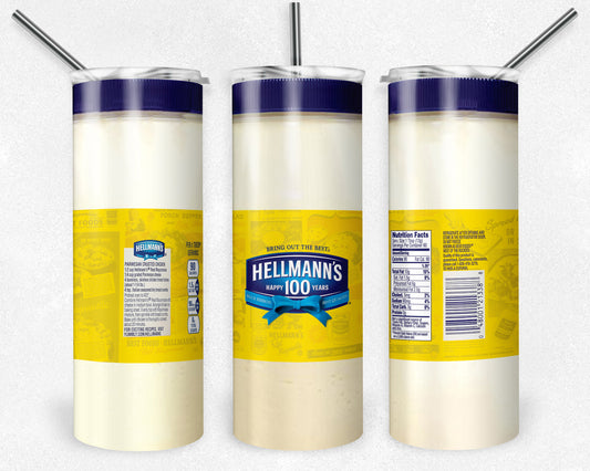 Mayonaise 20oz Skinny Tumbler