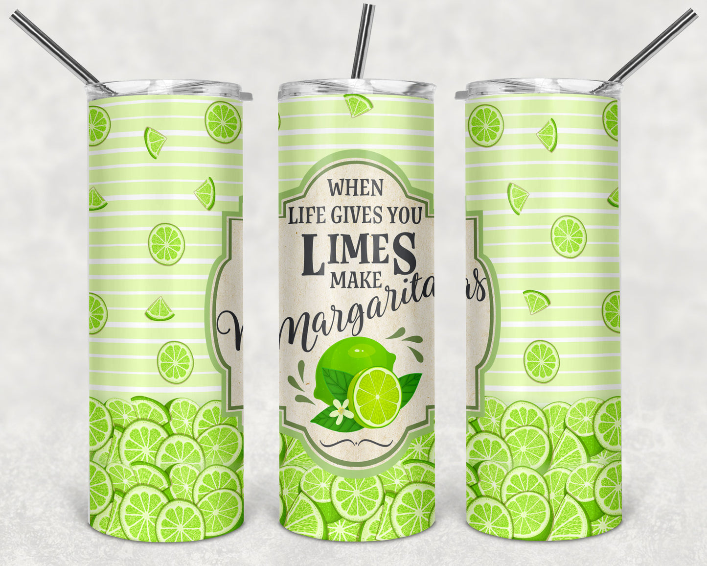 Life Gives You Limes 20oz Skinny Tumbler