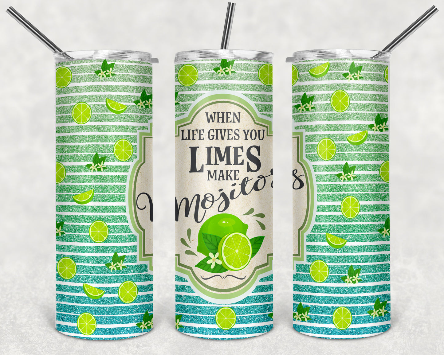 Life Gives You Limes 2 -  20oz Skinny Tumbler