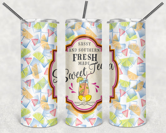 Sweat Tea  20oz Skinny Tumbler