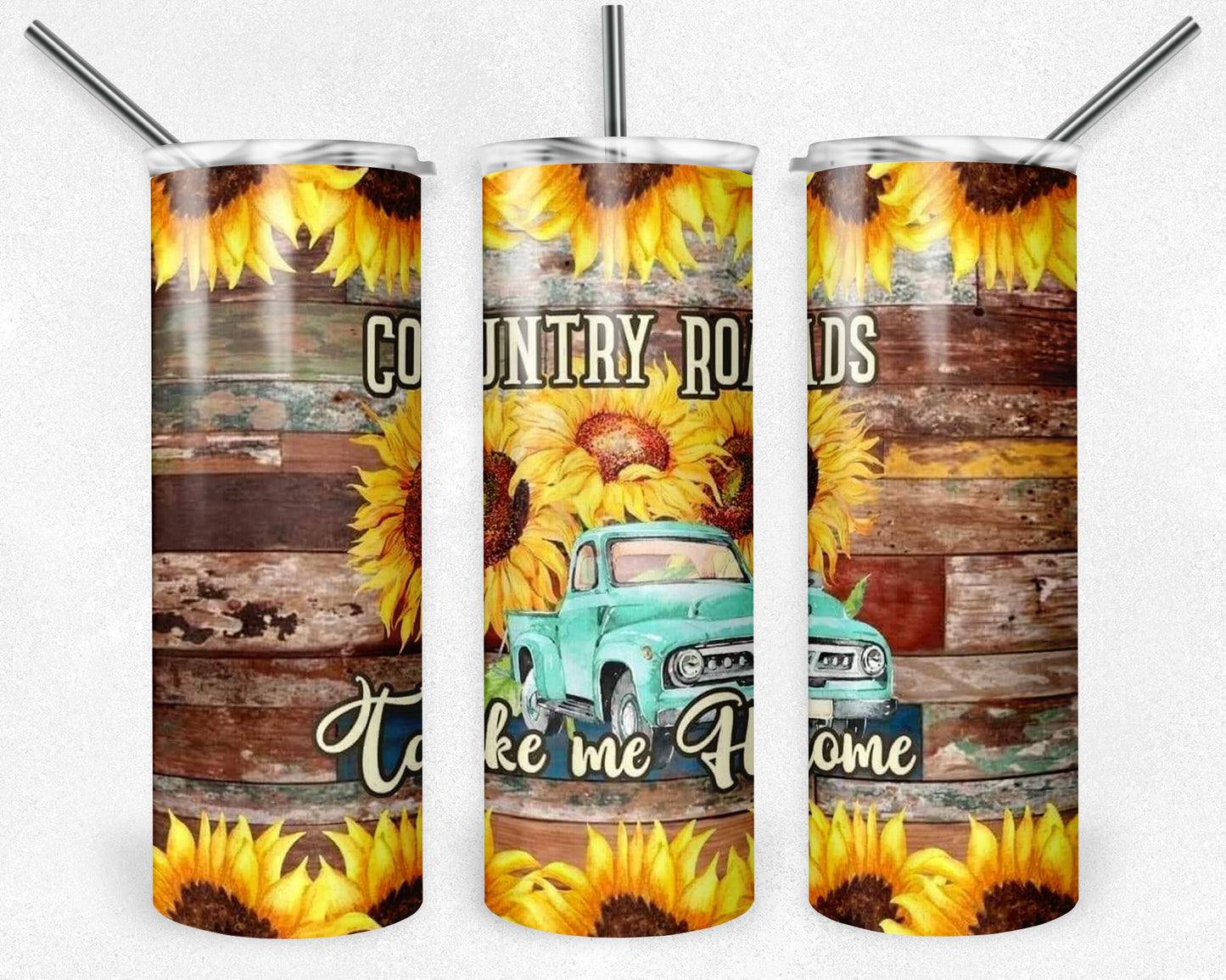 Country Roads 20oz Skinny Tumbler