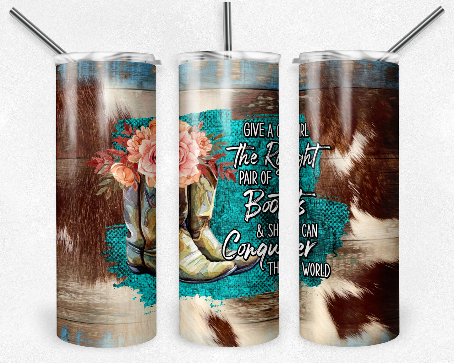 The Right Boots 20oz Skinny Tumbler