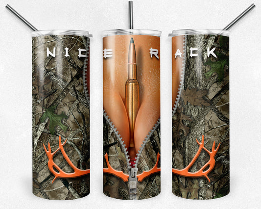 Nice Rack 20oz Skinny Tumbler