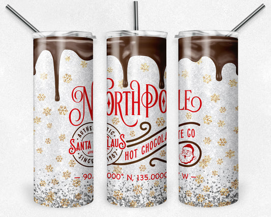 North Pole Hot Chocolate Co. 20oz Skinny Tumbler