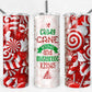 Candy Cane Wishes 20oz Skinny Tumbler