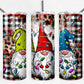 Gnome Christmas 20oz Skinny Tumbler