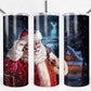 Santa 20oz Skinny Tumbler