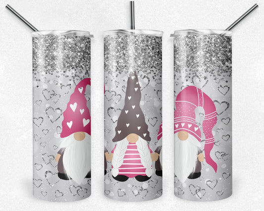 Gnome Love 20oz Skinny Tumbler