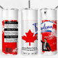 Trudeau Spray 20oz Skinny Tumbler