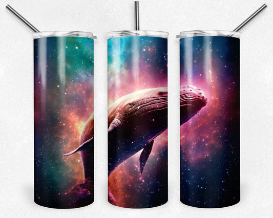 Ethereal Whale #2 20oz Skinny Tumbler