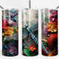 3D Dragonfly 20oz Skinny Tumbler
