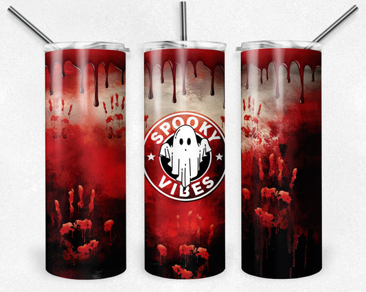 Spooky Vibes - 20oz Skinny Tumbler