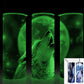 Wolf Moon 20oz Skinny Glow in the Dark Tumbler
