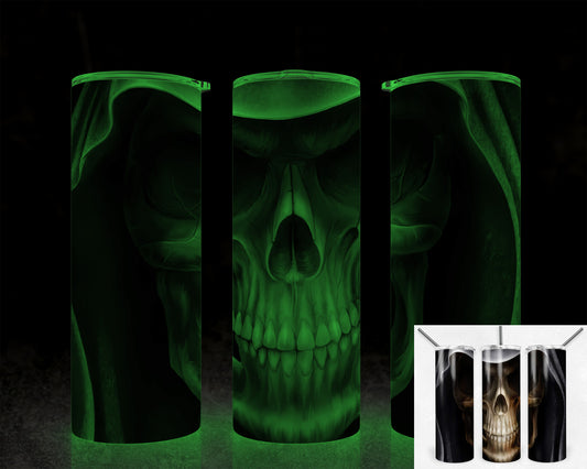 Reaper 20oz Skinny Glow in the Dark Tumbler