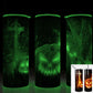 Halloween Pumpkins 20oz Skinny Glow in the Dark Tumbler