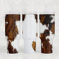 Cowhide -  40oz Tumbler w/ Handle
