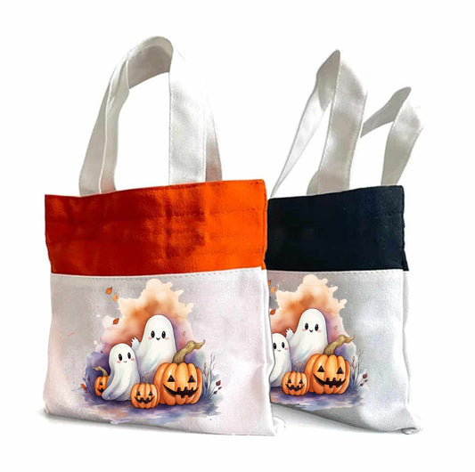 Little Spooks - Halloween Tote Bag 14" x 16"