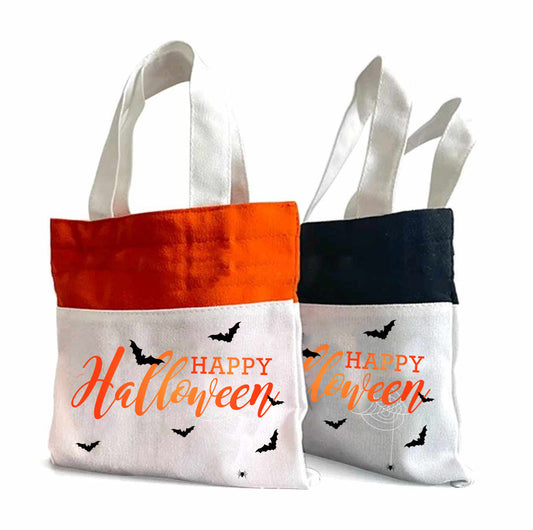 Happy Halloween - Halloween Tote Bag 14" x 16"
