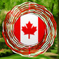 Canada Swirl 10" Wind Spinner