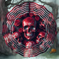 Red Skull 10" Wind Spinner