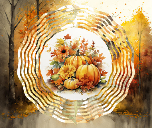 Fall Bounty 10" Wind Spinner