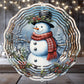 Jolly Snowman 10" Wind Spinner